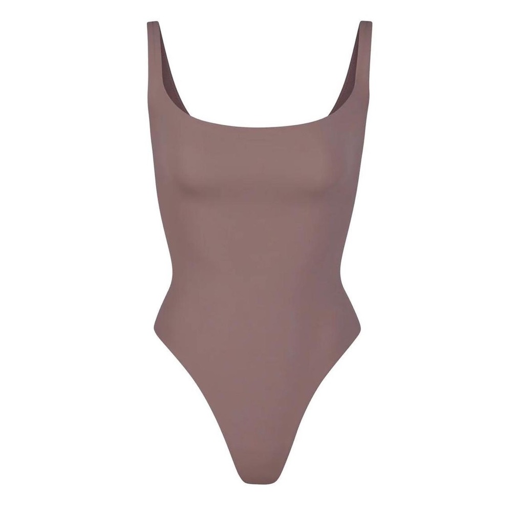 Skims Fits Everybody Square Neck Bodysuit